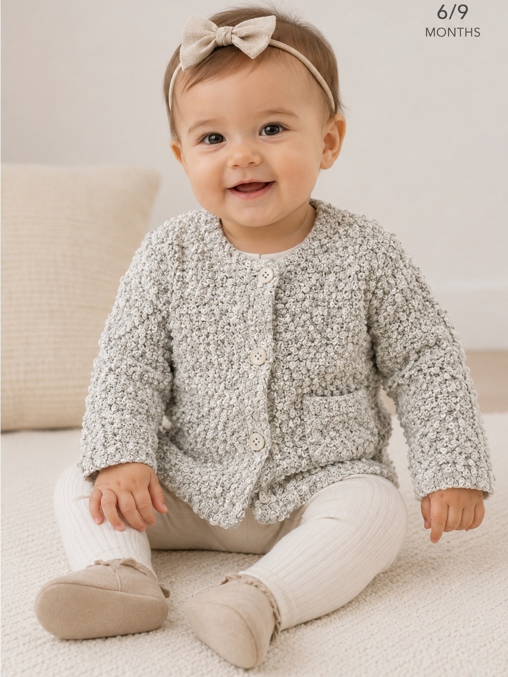 Zara baby cardigan 6/9 months